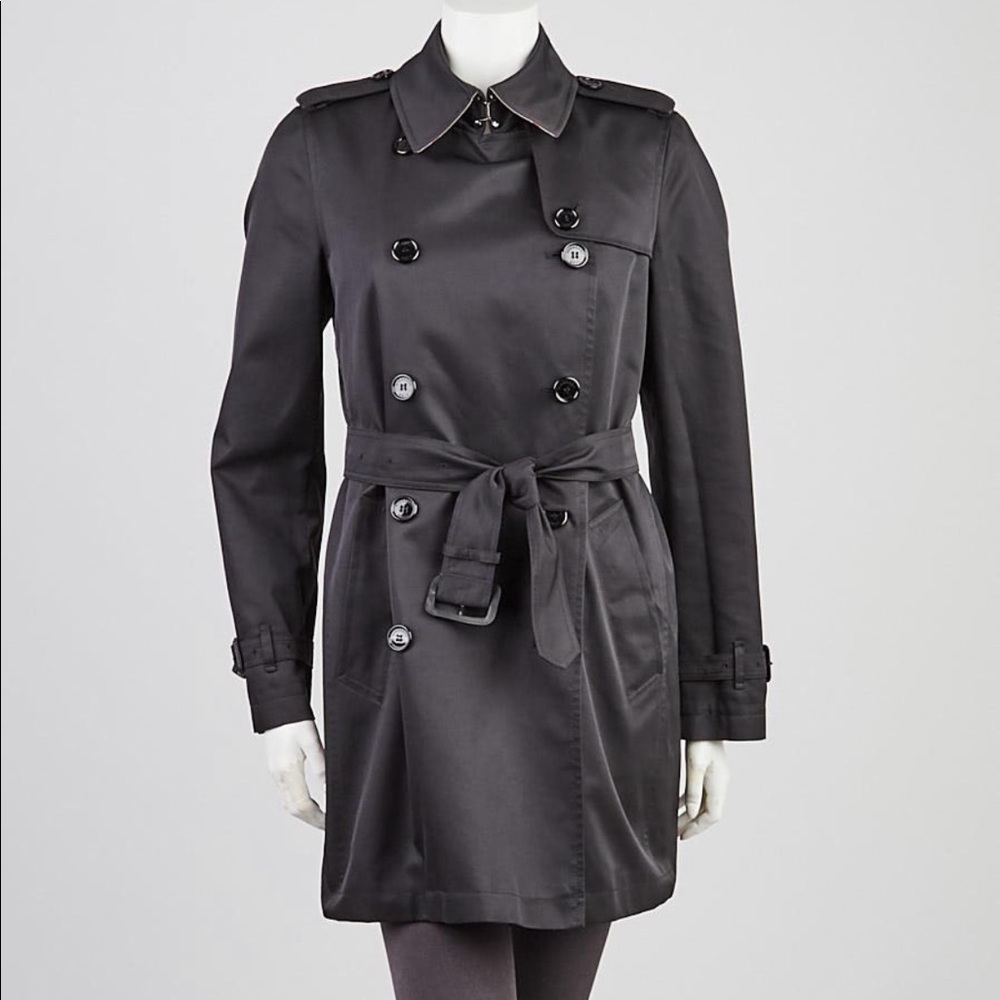 Burberry Brit mid length trench coat